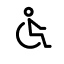 eigenständiger Zugang für Rollstuhlfahrer